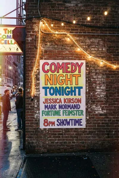 Comedy night poster