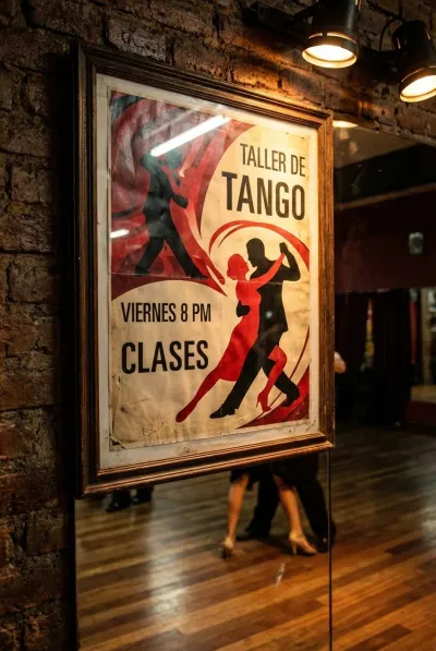 Tango workshop poster
