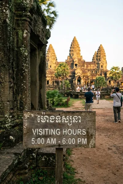 Temple visiting hours